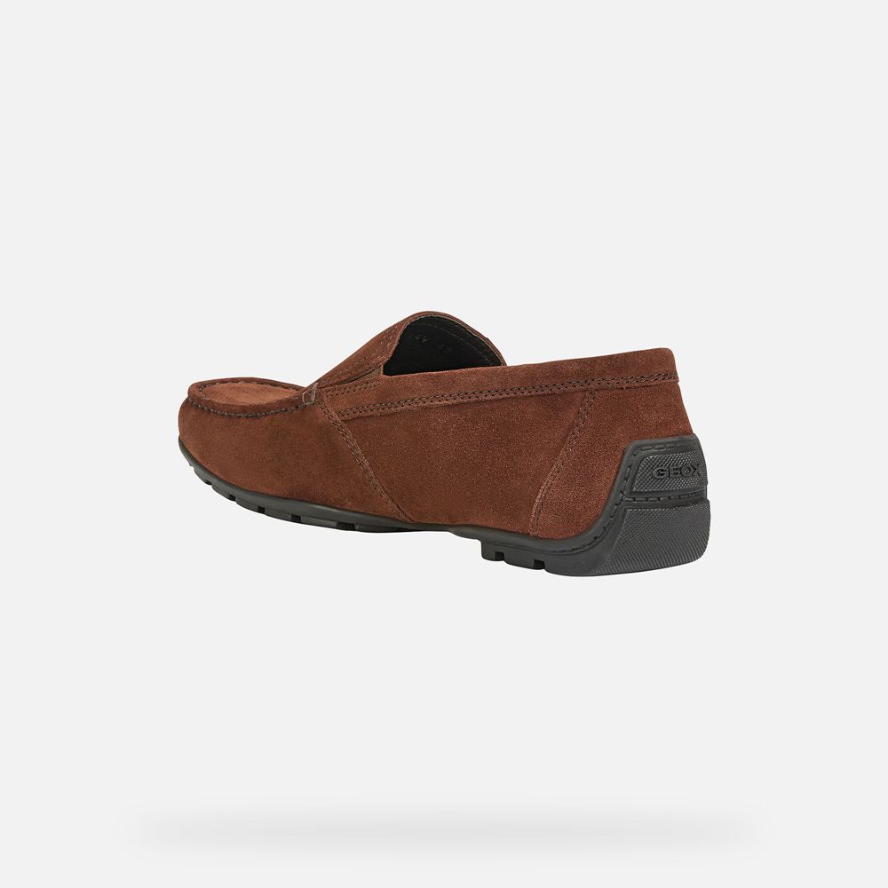 Mocassin Geox Moner - Marron Foncé - Homme 561384-VAW